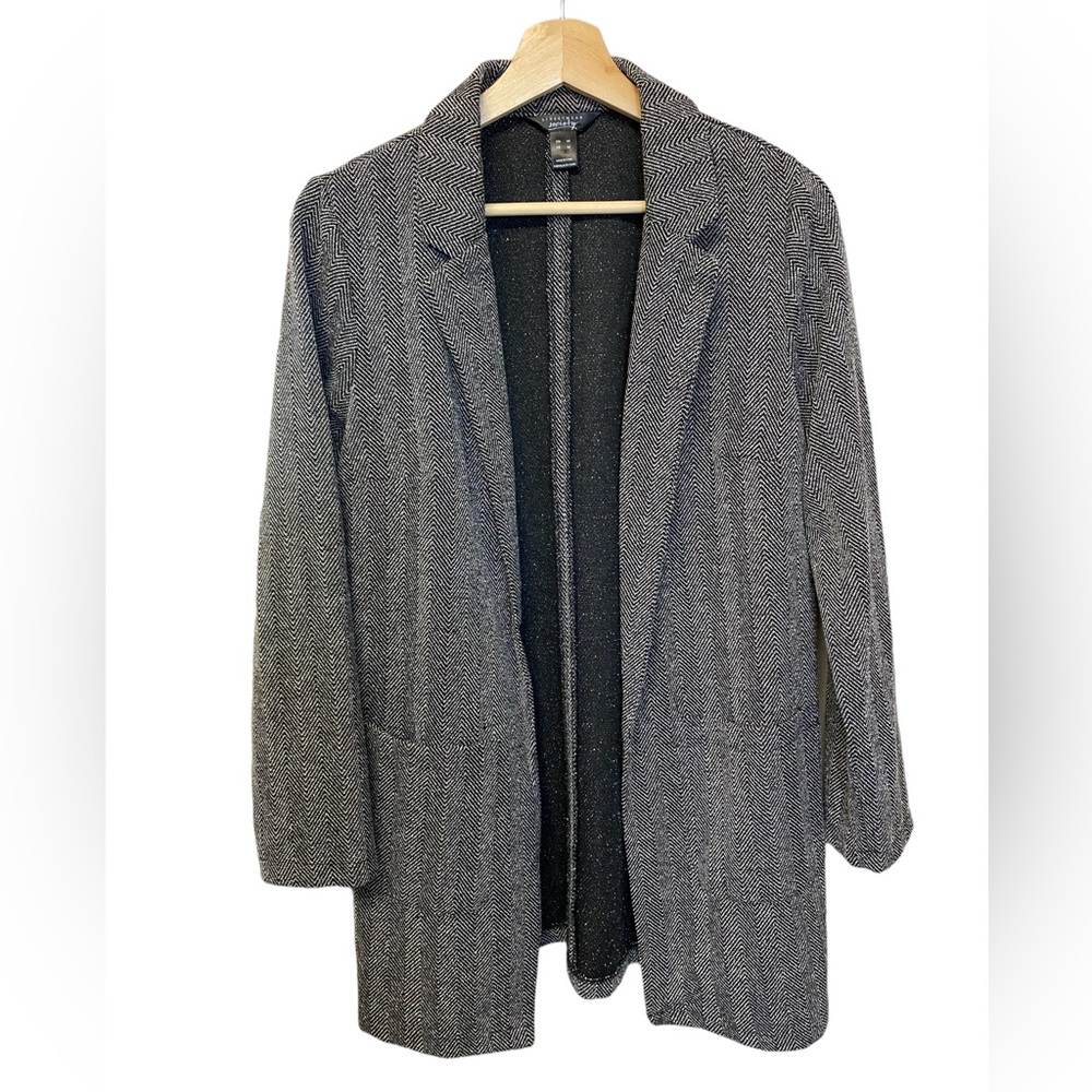 Streetwear Society herringbone blazer Size M city summer - Picture 5 of 6
